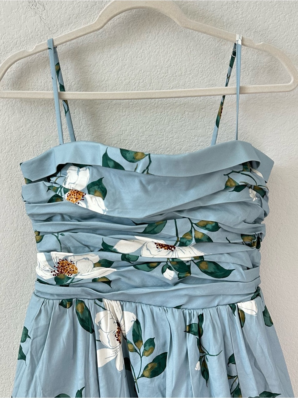 Reformation Kastoria in Louisiana Floral Blue Maxi Dress SZ US 10 NWT - Picture 3 of 8